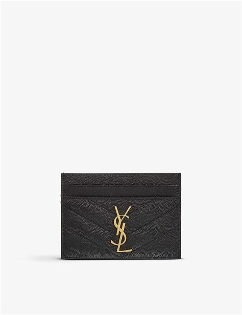 ysl card holder women sale|selfridges ysl card holder.